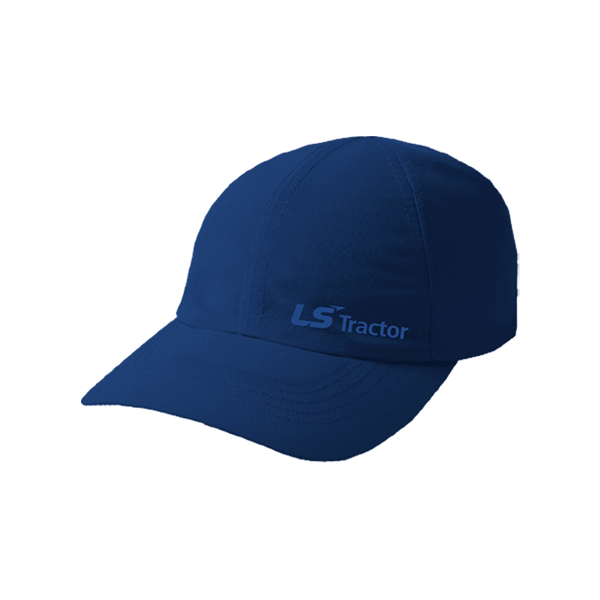 Blue Two Tone Cap Front Image on white background