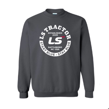 LS Charcoal Crewneck Sweater
