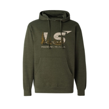 Picture of LS - Army Heather ITC Hoodie - AVAILABLE FOR BACKORDER