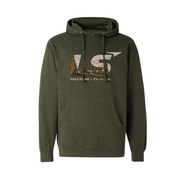 Picture of LS - Army Heather ITC Hoodie - AVAILABLE FOR BACKORDER