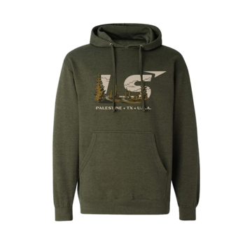 Picture of LS - Army Heather ITC Hoodie